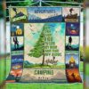 Hiking Into The Forest Ttl191 Quilt  Quilt